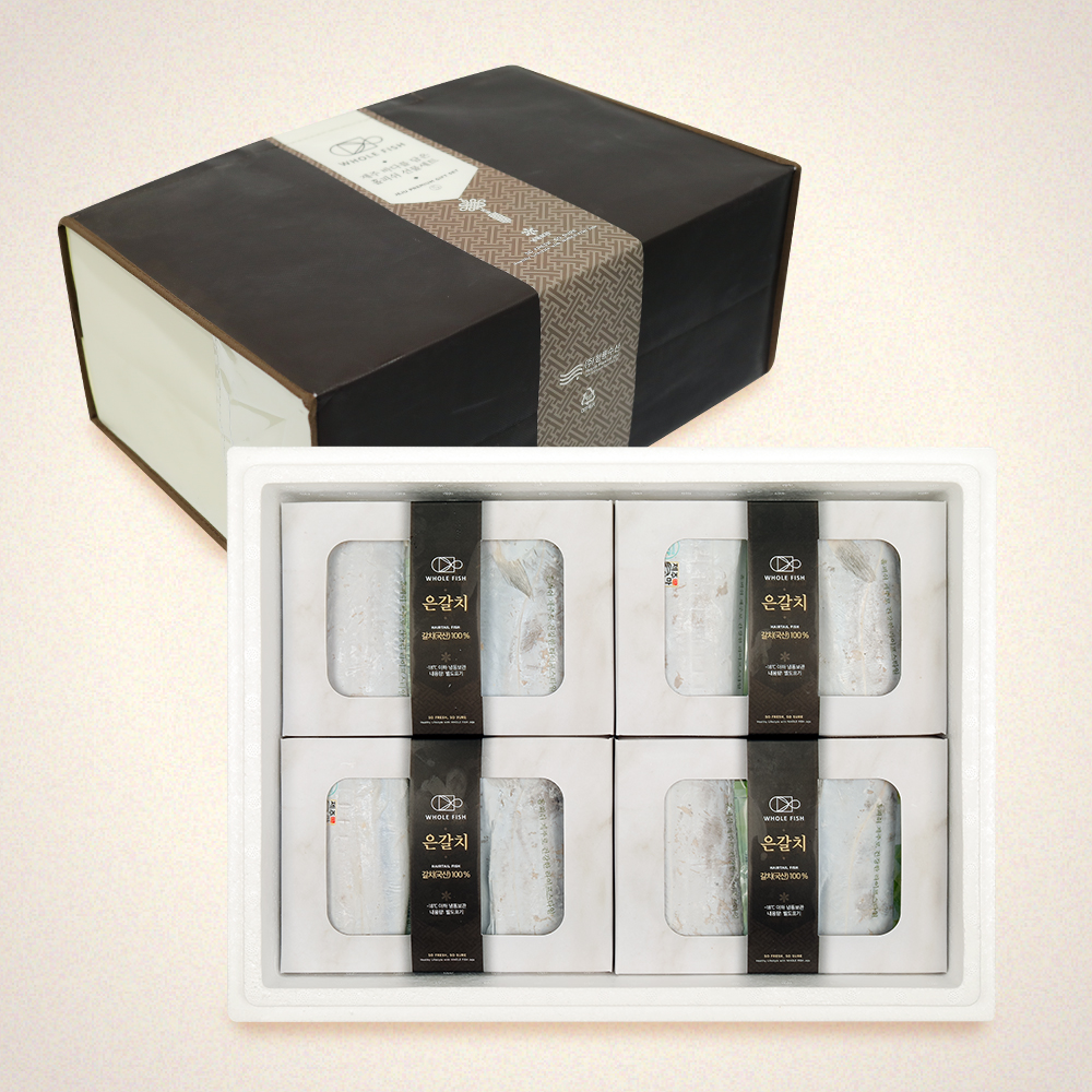 면세 제주하우스 모드락 은갈치 실속 4토막/300g x 4팩/1.2kg