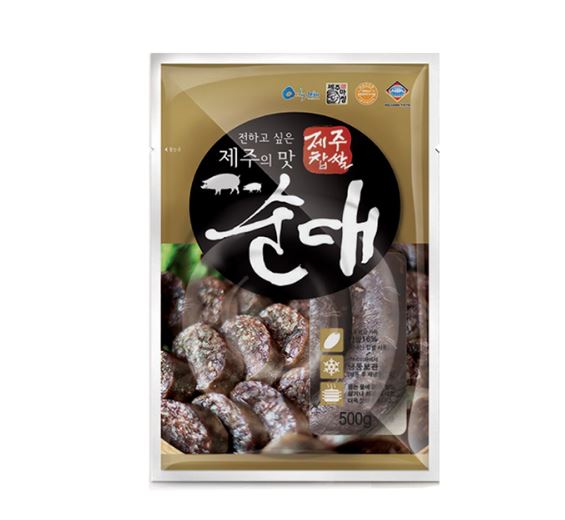 제주하우스 제주 전통 찹쌀순대 500g