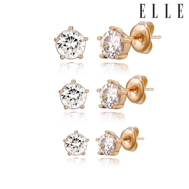 엘르주얼리 14K 포인트 귀걸이 (gold filled) ELGPEE361
