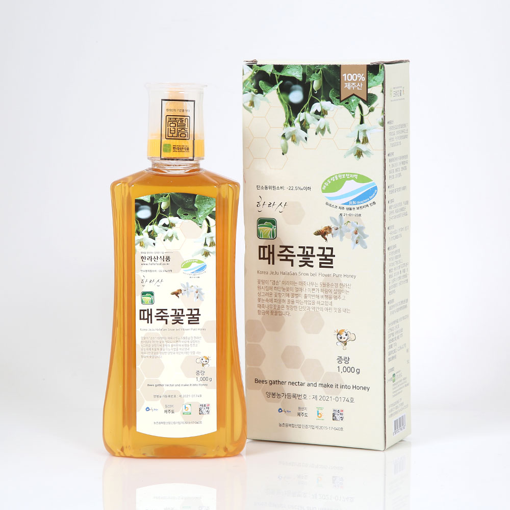 면세 제주하우스 한라산 때죽꽃꿀 PET 1kg