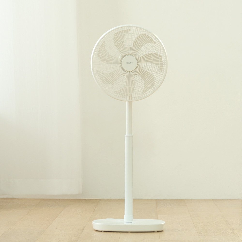 보만 BLDC 24단 저소음 초미풍 리모컨 자석식 무소음 선풍기 BF14572RW