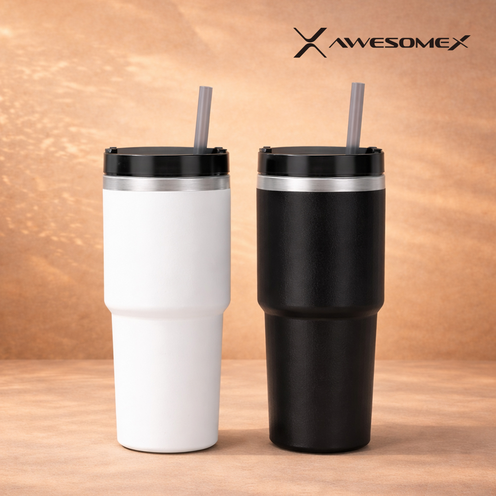 어썸엑스 
보온보냉 스텐 304 이중 진공 2IN1 텀블러 600ml