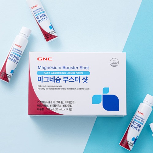 [GNC] 마그네슘 부스터샷 14입