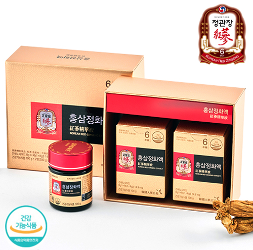 한국인삼공사 정관장 홍삼정화액 100g x 2병  + 쇼핑백