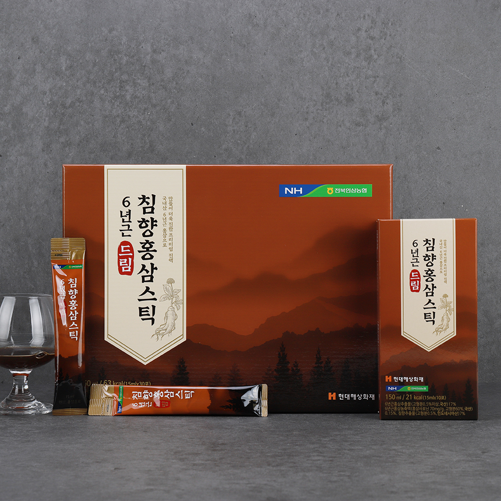 전북인삼농협 드림침향홍삼스틱  15ml x 30포