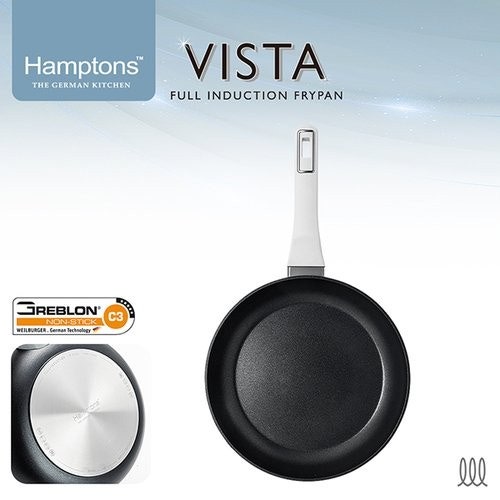 [Hamptons] 햄튼 비스타 풀인덕션 C3코팅 후라이팬 28CM / HT-VT-28F