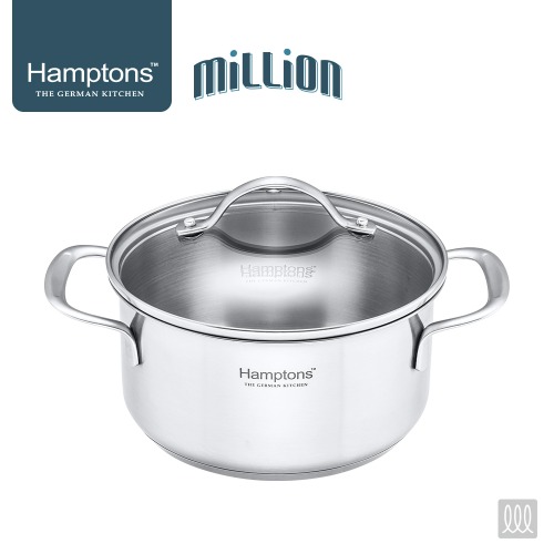 [Hamptons] 햄튼 밀리언 인덕션 냄비 18cm 양수