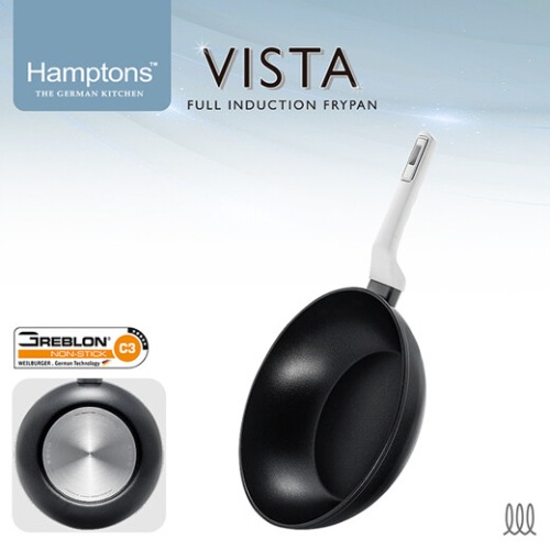 [Hamptons] 햄튼 비스타 풀인덕션 C3코팅 궁중팬 28CM / HT-VT-28W