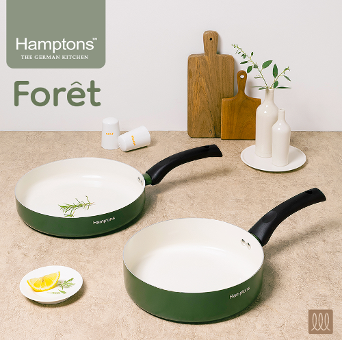 [Hamptons] 햄튼 포레 세라믹 IH 소테팬 2종 세트 B HT-FR-26F24W