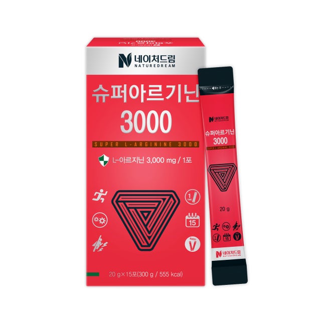 네이처드림  슈퍼 아르기닌3000 20g x 15포