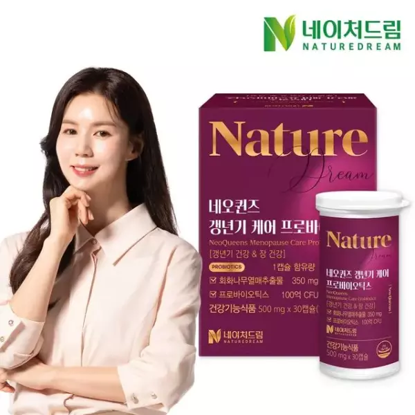 네이처드림  갱년기케어 
프로바이오틱스
480mg x 30캡슐