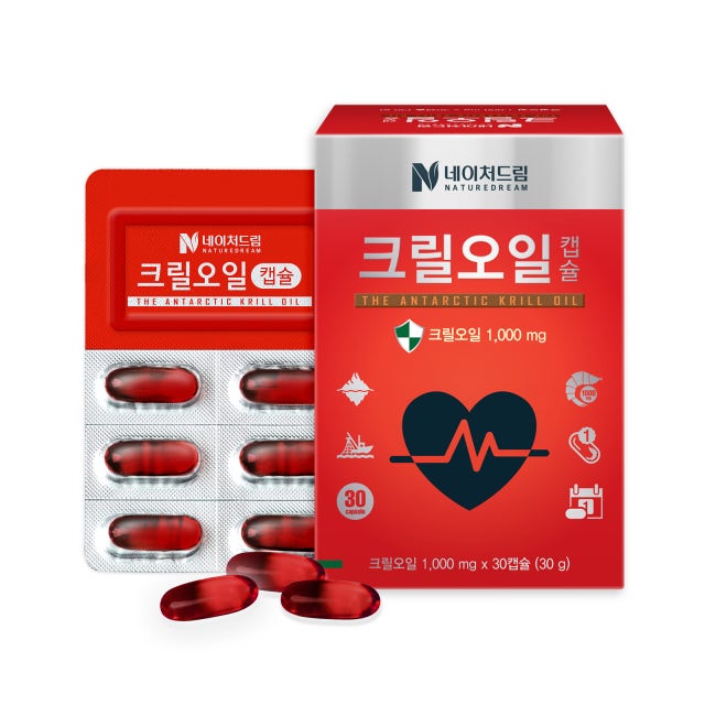 네이처드림 크릴오일 1000mg*30캡슐