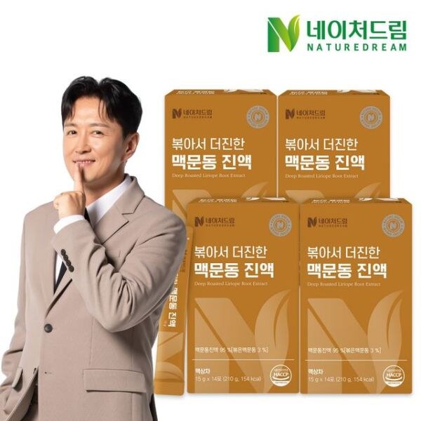 네이처드림 볶아서 더진한 맥문동 진액 15g 14포