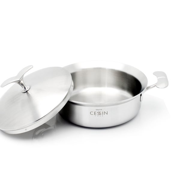 [퀸센스]CESSIN 스테인레스 316 통7중 20cm전골냄비