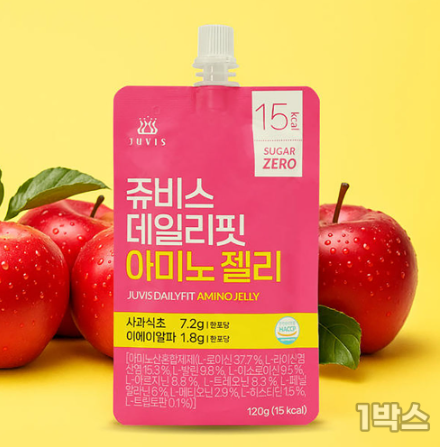 쥬비스 데일리핏 아미노젤리 1BOX (120g * 14PCS)